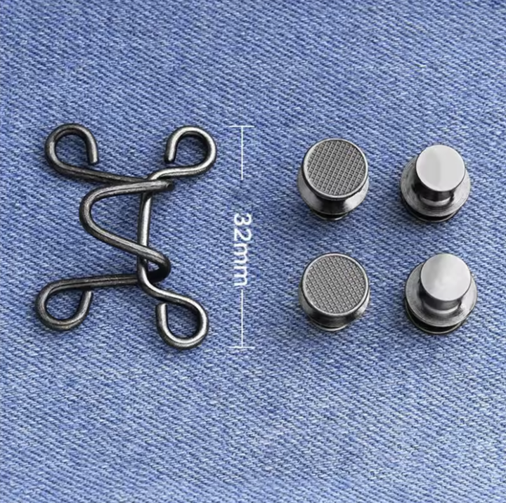 Waist Cinch 32mm Set Gunmetal Design Repair Kit - Mending is better than ending!