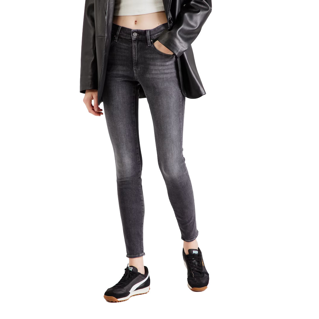NWT- GStar RAW Womens '3301 High Skinny' Grey Jeans -Size 30/34
