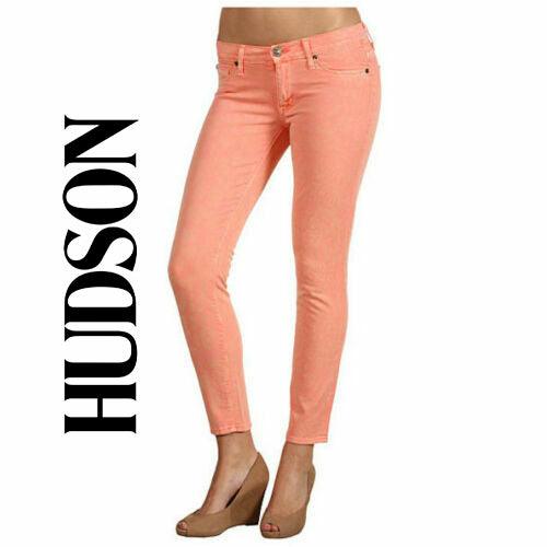 NEW - Hudson USA 'Krista' Skinny Crop Jeans - Size 26