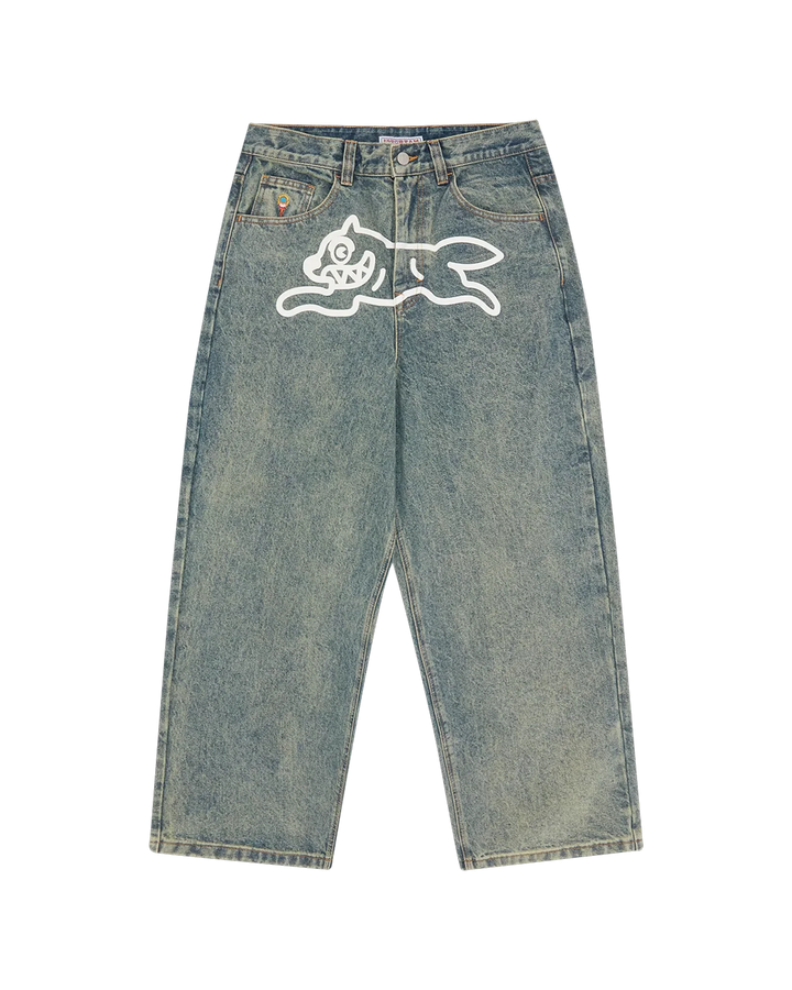 NWT - Billionaire Boys Club Ice Cream 'Triple Scoop' Running Dog Jeans- Size 34"