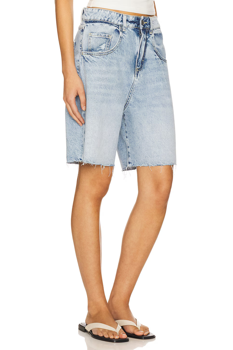 NWT- Icon Denim 'Lea' Denim Shorts- Size 24
