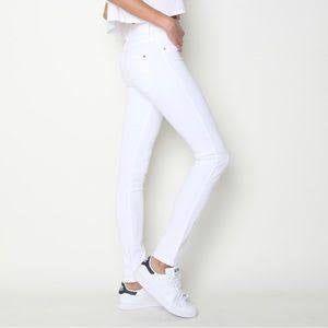 James Jeans White 'High Class Edition' Stretch Denim Jeans -Size 31 - Jean Pool