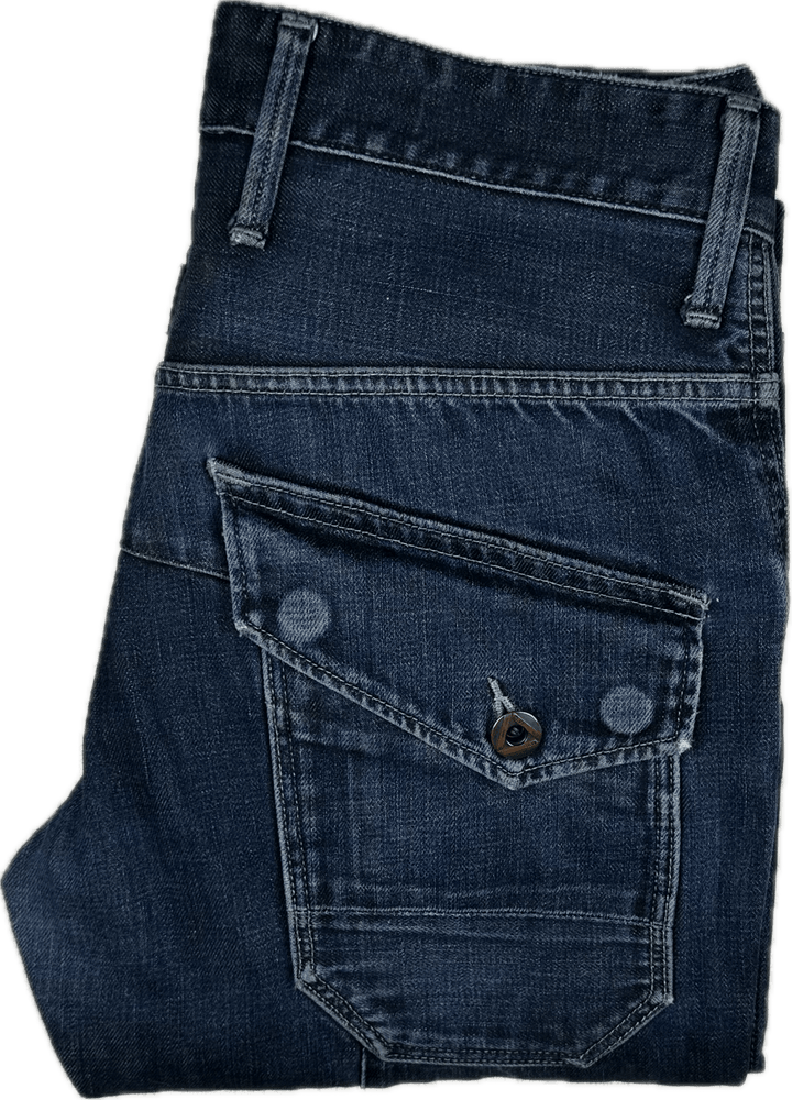 G Star RAW 'Skiff 5620 3D Tapered' Logo Jeans -Size 31/32