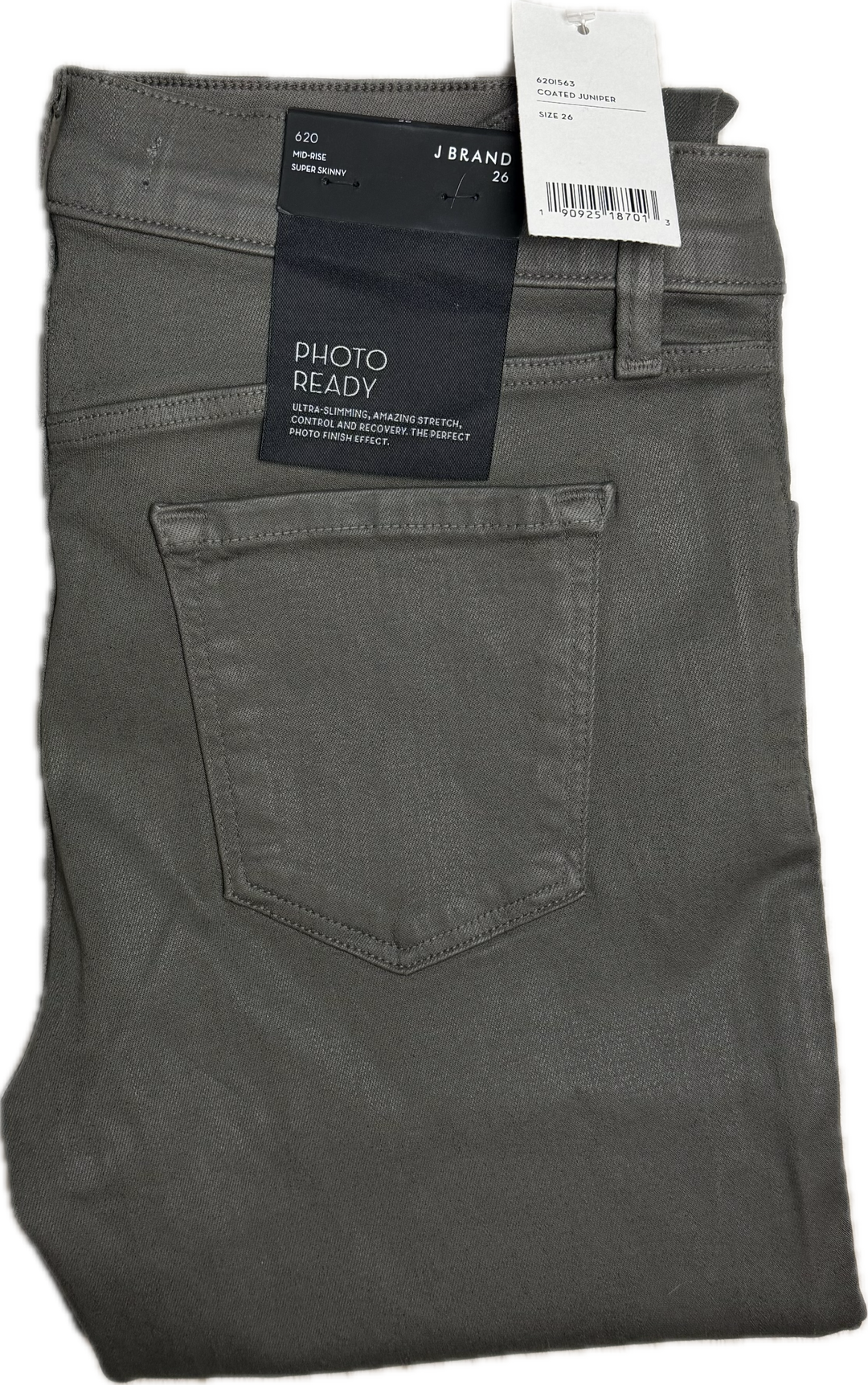 NWT- J Brand '620' Photo Ready Mid Rise Skinny Jeans- Size 26