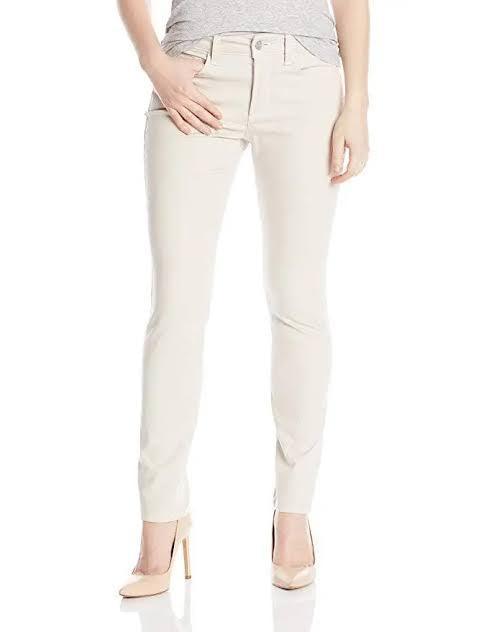 NYDJ 'Alina Legging' Beige Skinny Jeans  -Size 4US or 8AU