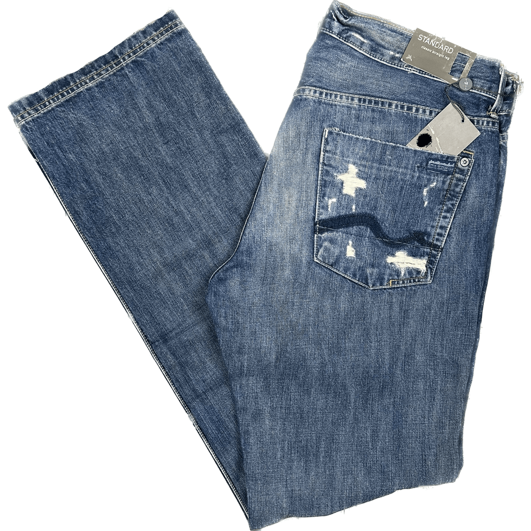 7 for all Mankind Standard Mens Distressed Jeans