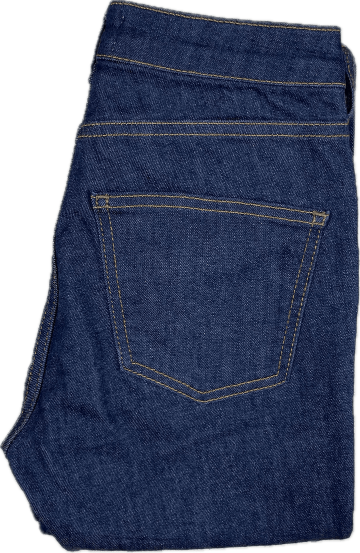 Acne Studios Ladies 'Pin Raw Reform' Slim Fit Jeans - Size 28 - Jean Pool