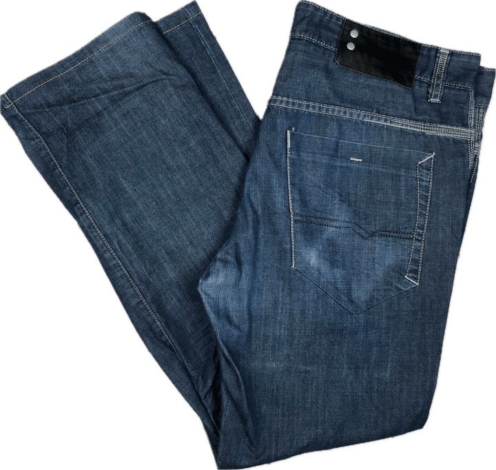 AK Demire "The Feelgood Factor' Straight Leg Jeans - Size 34 S - Jean Pool