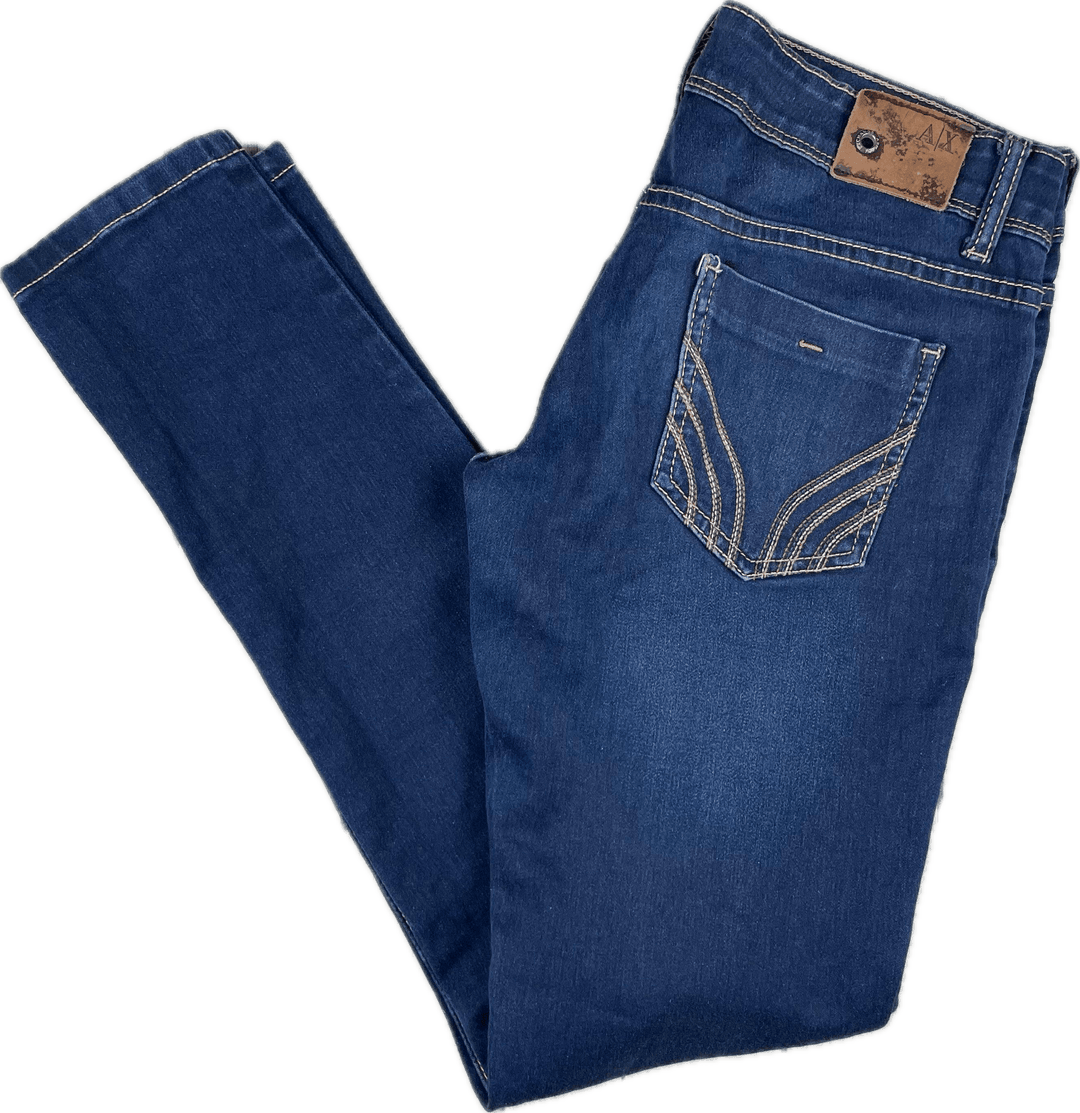Armani Exchange Low Rise Skinny' Stretch Jeans -Size 27 - Jean Pool