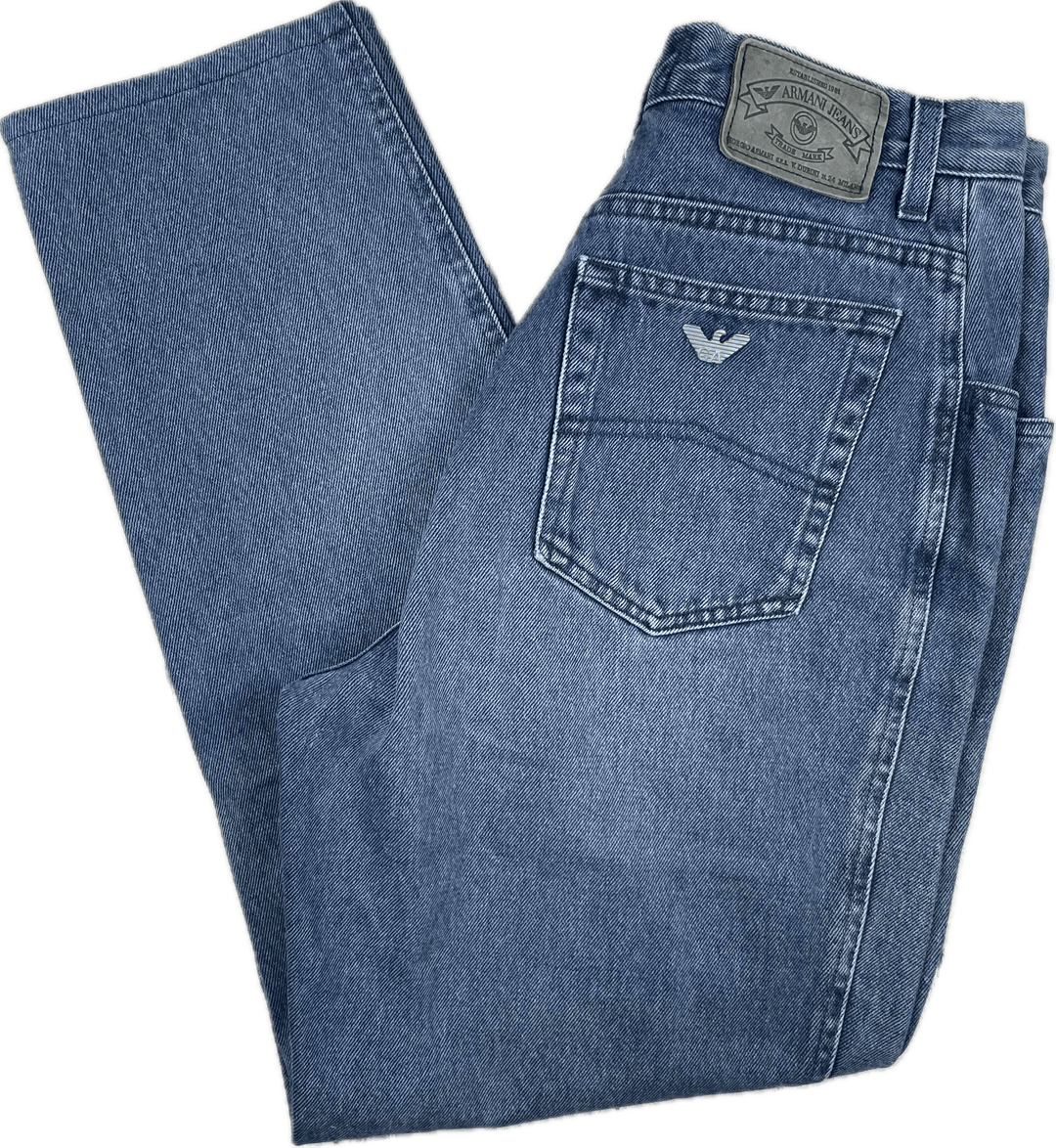 Armani Jeans Vintage Denim Jeans 80's-90's- Size 32 - Jean Pool