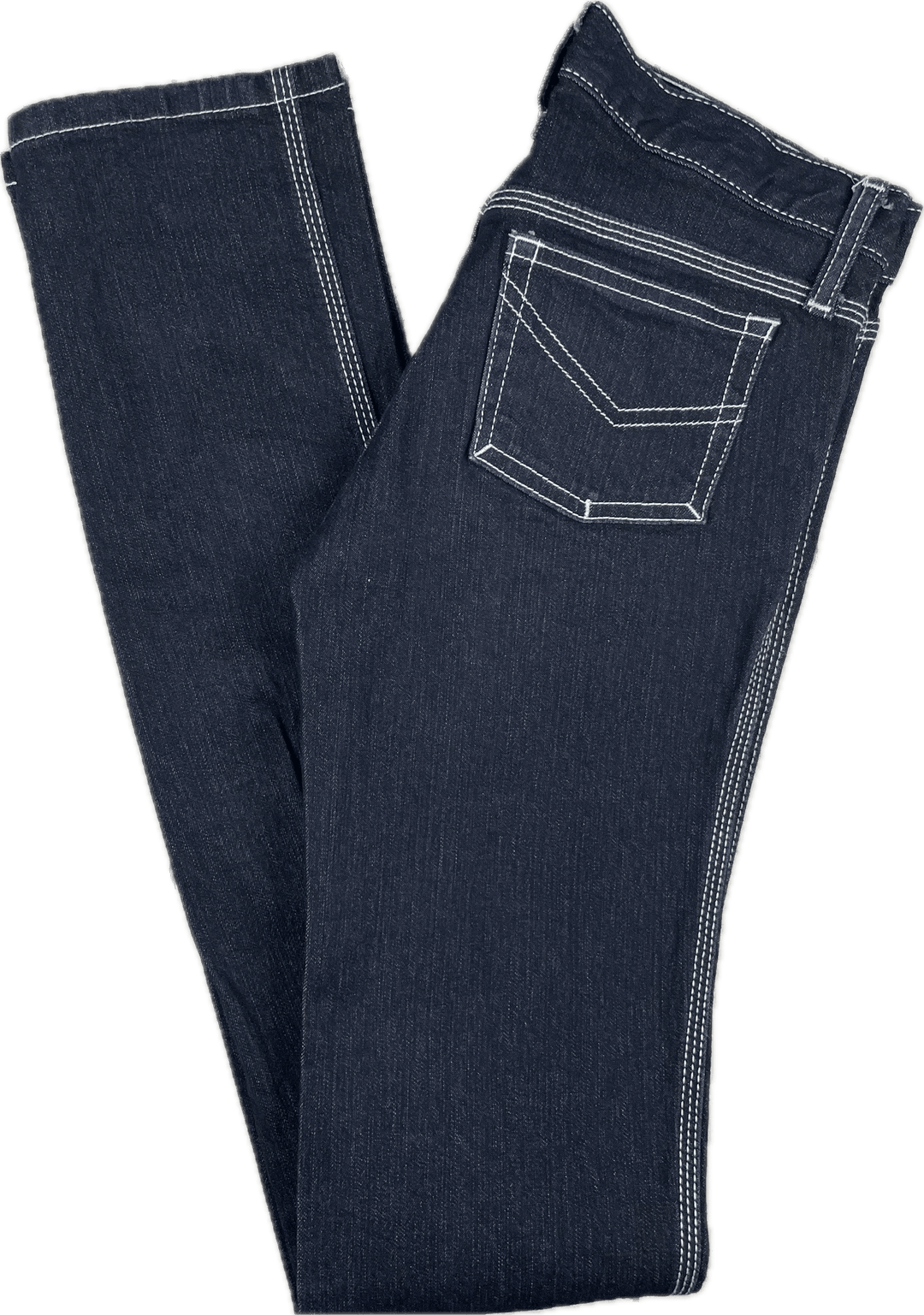 Australian Made Bettina Liano High Rise Skinny Jeans- Size 25 or 7AU - Jean Pool