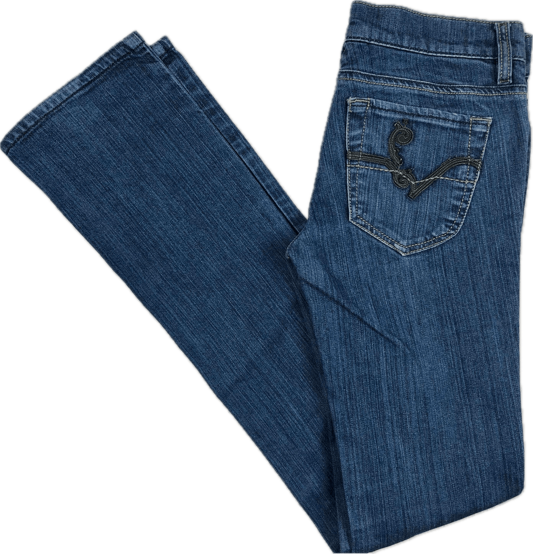 Diesel 'Liv' Slim Straight Embroidered Pocket Denim Jeans Size - 25/32 - Jean Pool