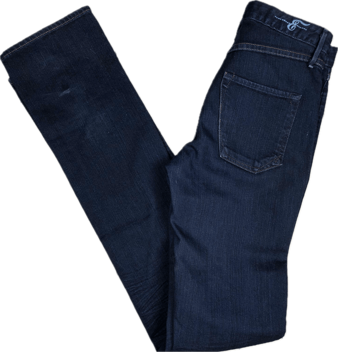 Earnest Sewn Dark Wash Stretch Skinny Jeans - Size 26 - Jean Pool