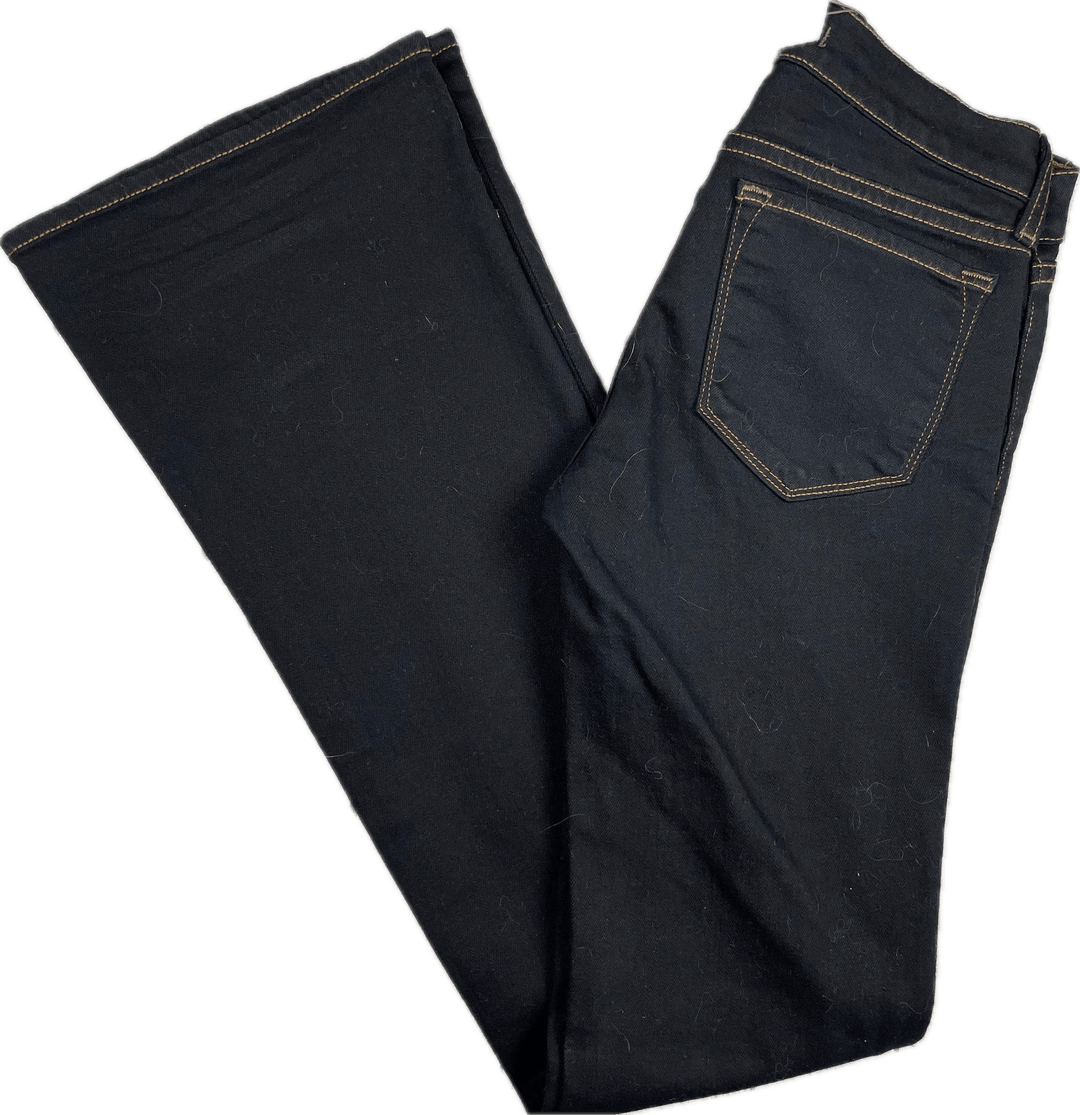 NWT- J Brand Black Denim Low Rise 'Bootcut'Jeans- Size 25 - Jean Pool