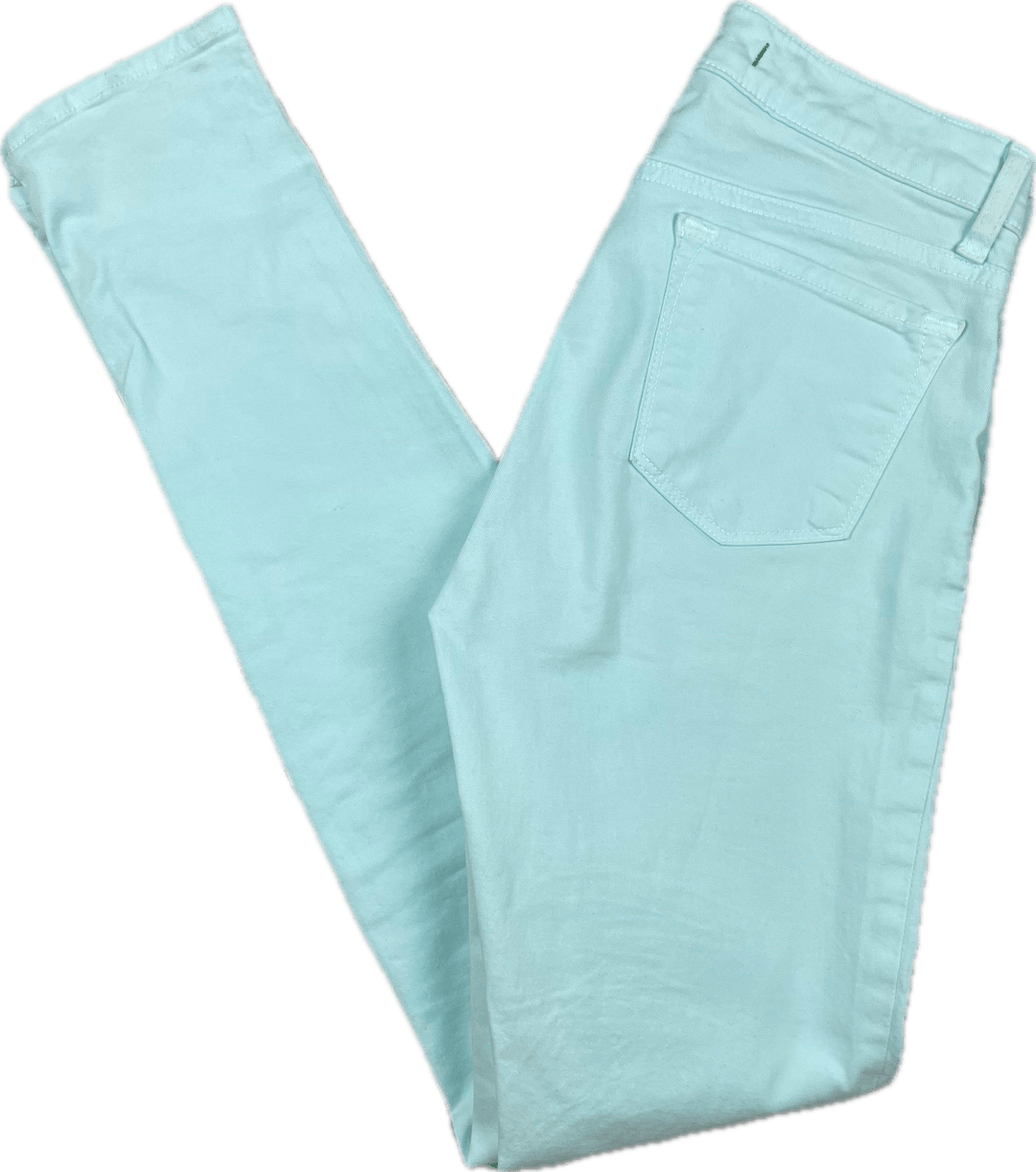J Brand Aqua Denim Skinny Leg Jeans- Size 26 - Jean Pool