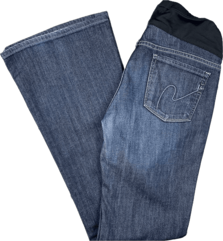 Citizens of Humanity Belly Panel 'Kelly' Bootflare Maternity Jeans -Size 29 - Jean Pool