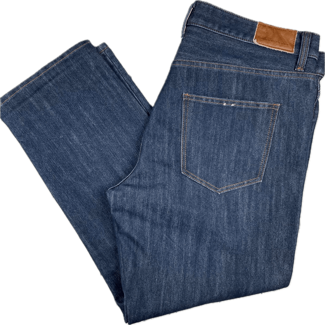 Sportscraft 'Boyfriend' Straight Leg Stretch Denim jeans - Size 16 Short - Jean Pool