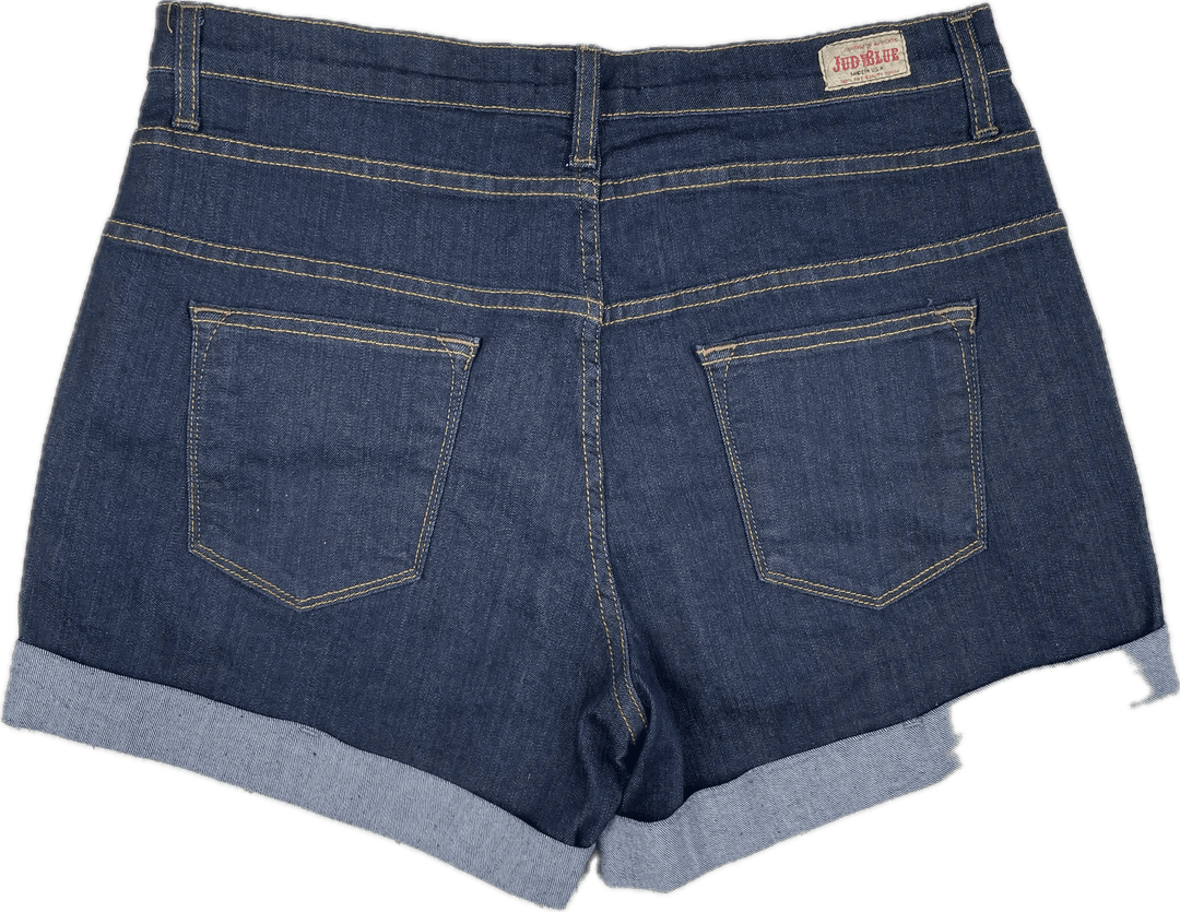 Denim shorts size 16 shop