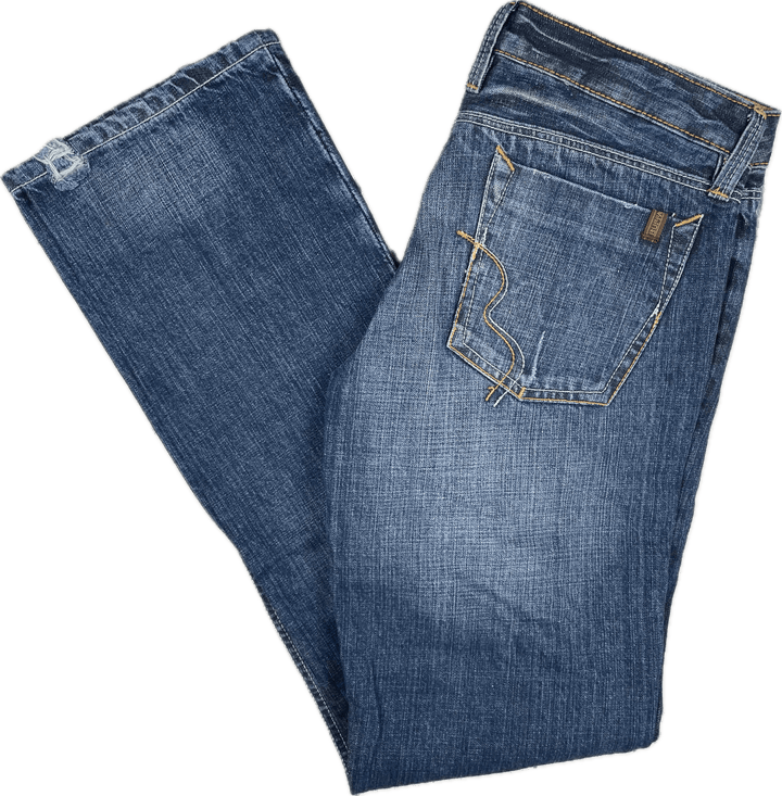 NWT - Buffalo Jeans by David Bitton 'Kayo' Low Rise Boot Cut - Size 29/33 - Jean Pool