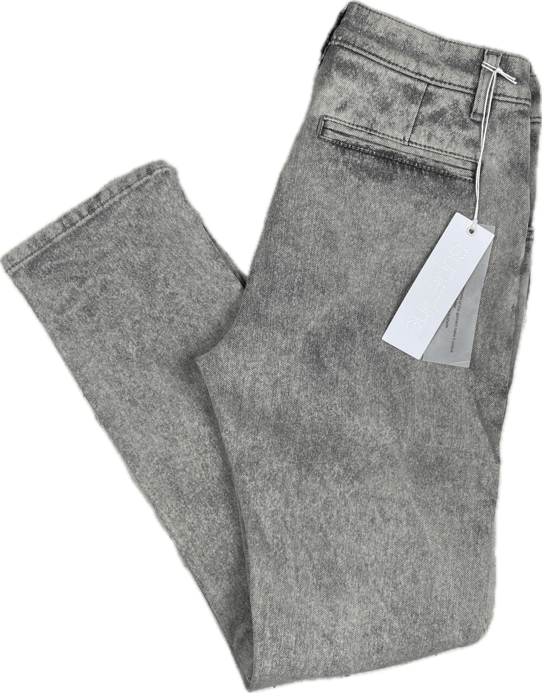 NWT -Superfine 'Chino' Grey Skinny Fit Italian Jeans -Size 25 - Jean Pool