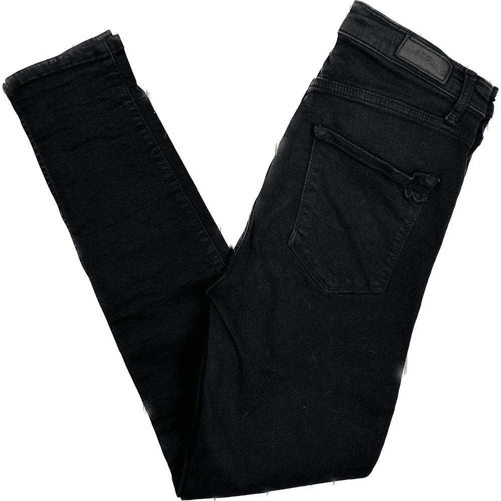 LTB Ladies Black 'Tanya X 'Mid Rise Skinny Jeans -Size 30 - Jean Pool