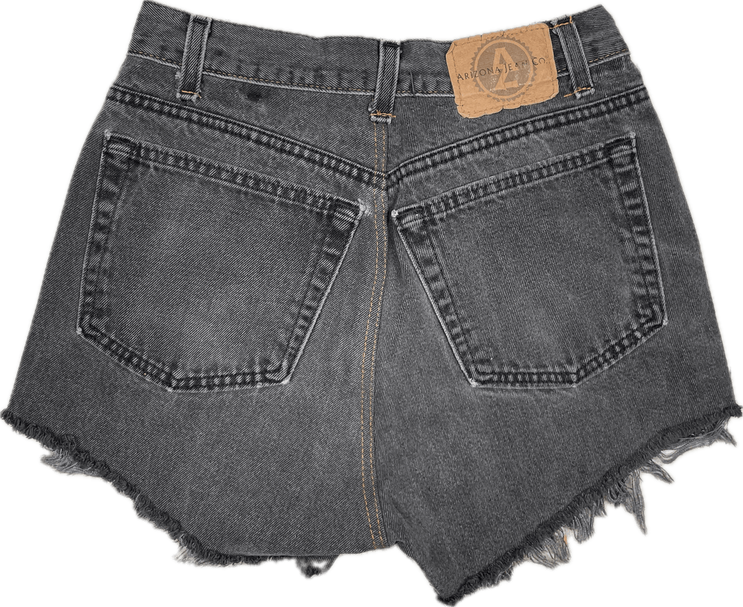 Vintage Arizona Jeans Co.Fray Hem Cut Off Denim Shorts - Size 25 - Jean Pool