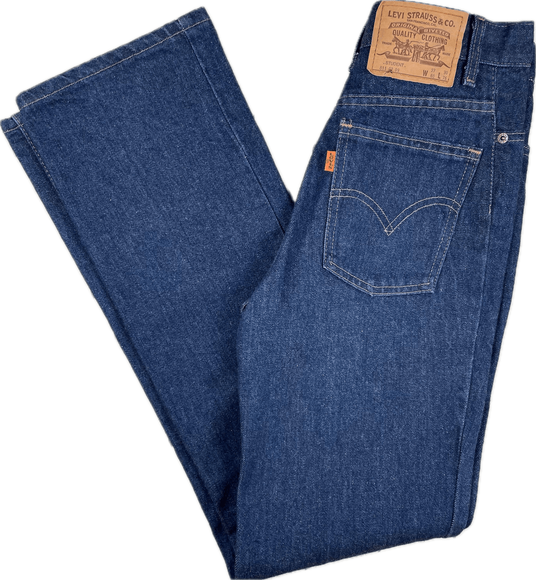 Vintage Levis 811 Orange Tab Australian Made 80's Jeans - Size 27 - Jean Pool
