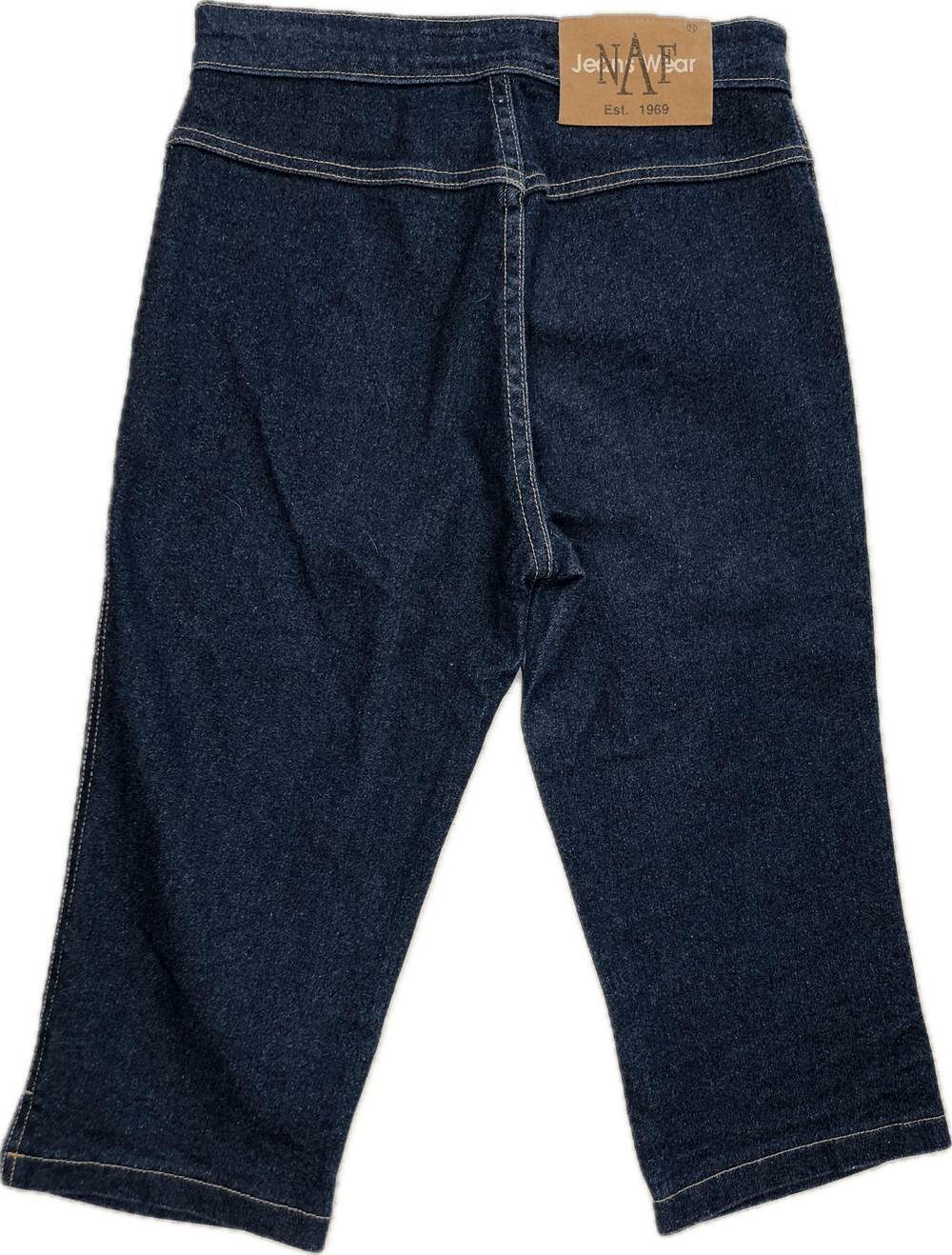 Australian Made Vintage 1980's NAF Stretch Capri Jeans- Size 10 - Jean Pool