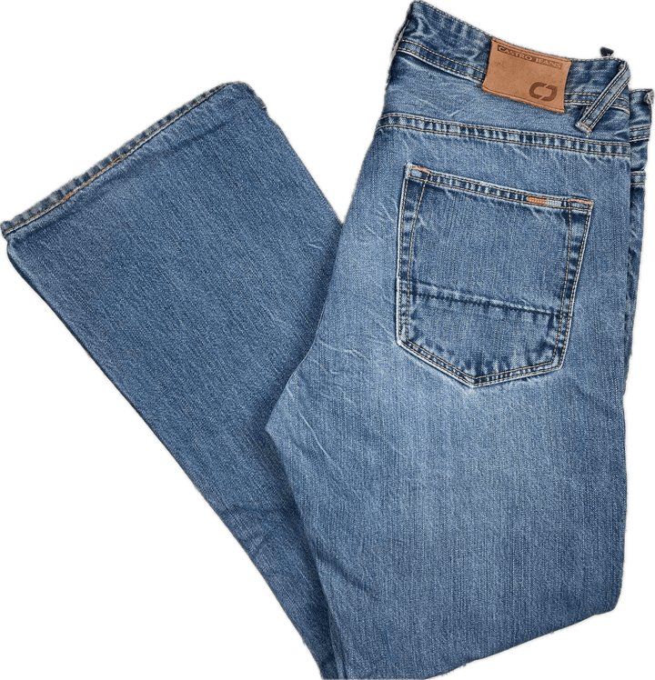Castro Jeans by Hugo Boss Mens 'David' Antique Wash Jeans - Size 31 Short - Jean Pool