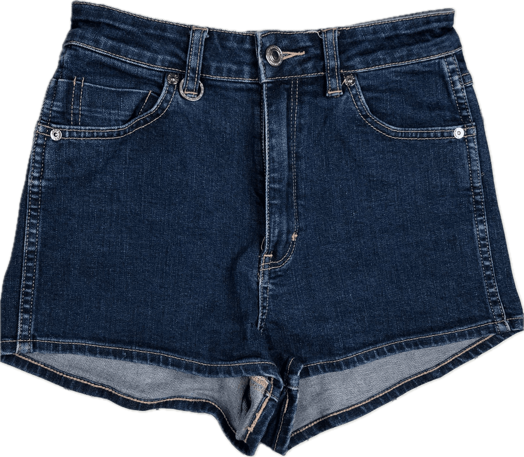 Ladies NEUW High Rise Denim Shorts - Size 8 - Jean Pool