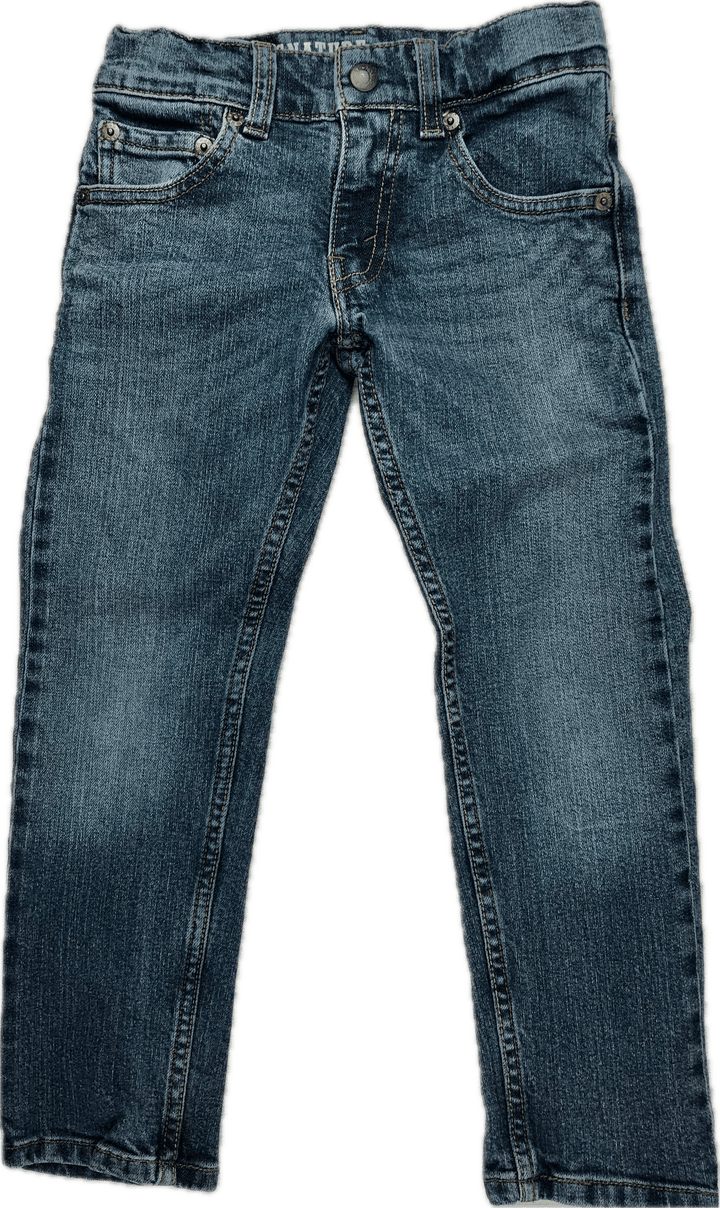 Levis Signature Classic Slim Straight Kids Jeans - Size 6Y - Jean Pool