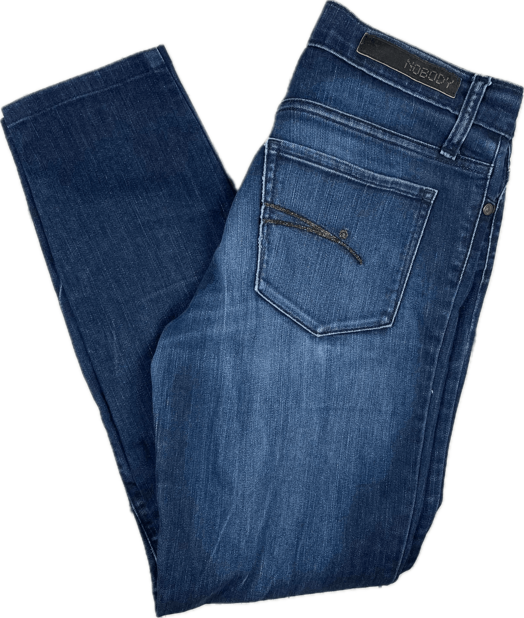 NOBODY Dark Wash Skinny Tapered Leg Jeans- Size 26 Short - Jean Pool