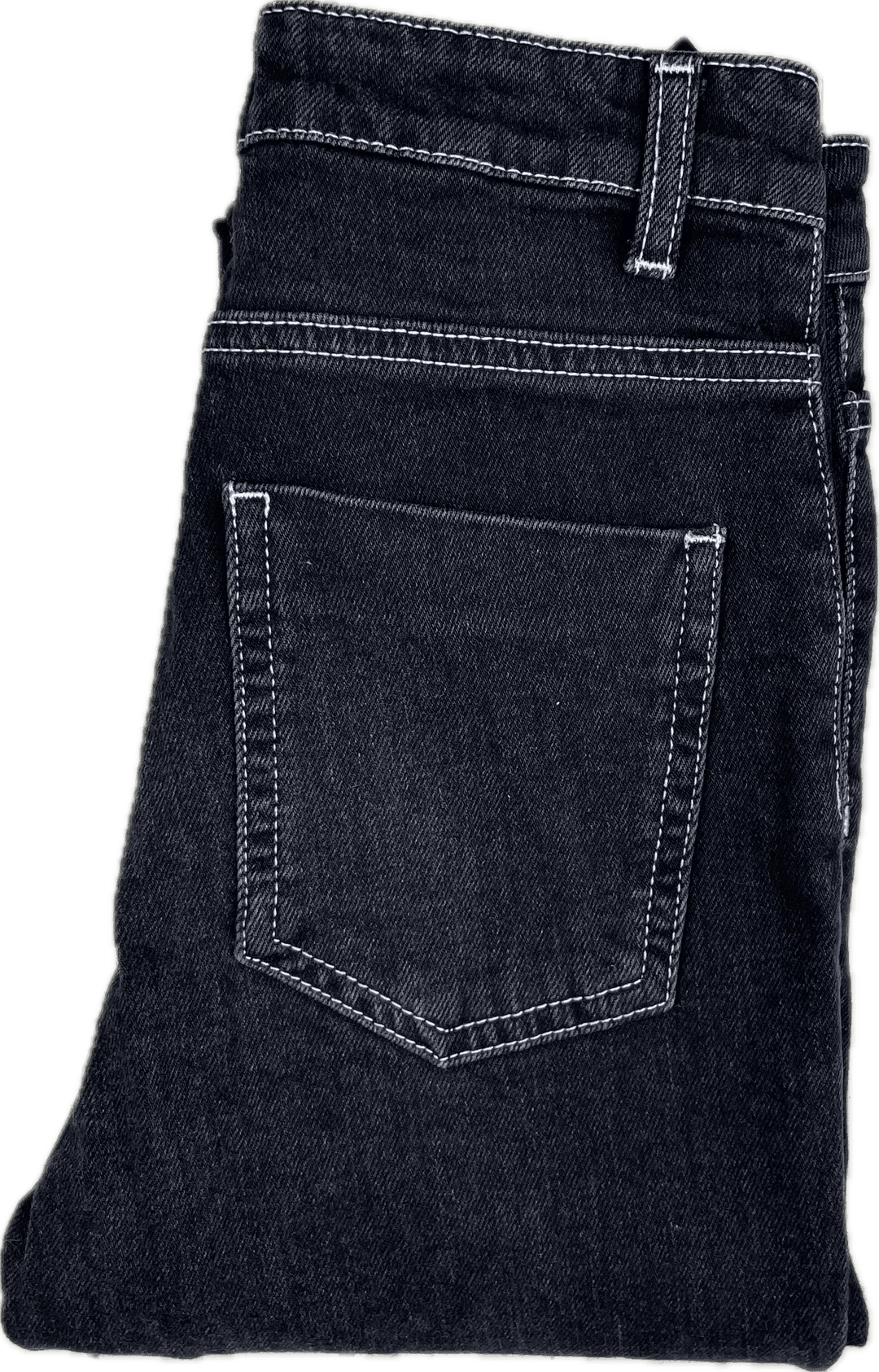 Scanlan & Theodore Charcoal Patch Pocket Skinny Jeans- Size 24 or 6 AU - Jean Pool