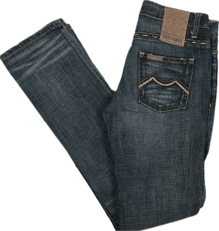 Chevignon Legend Label 'Spot' Jeans- Size 24 - Jean Pool