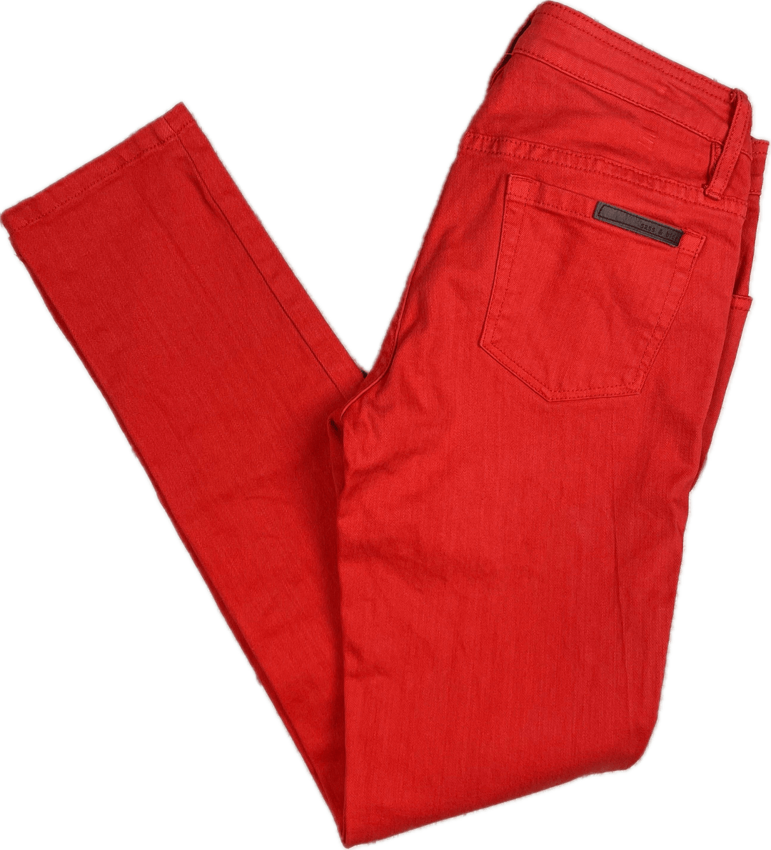 Sass & Bide 'Stand & Deliver' Lovestate Burnt Orange Slim fit Stretch Jeans -Size 25 - Jean Pool