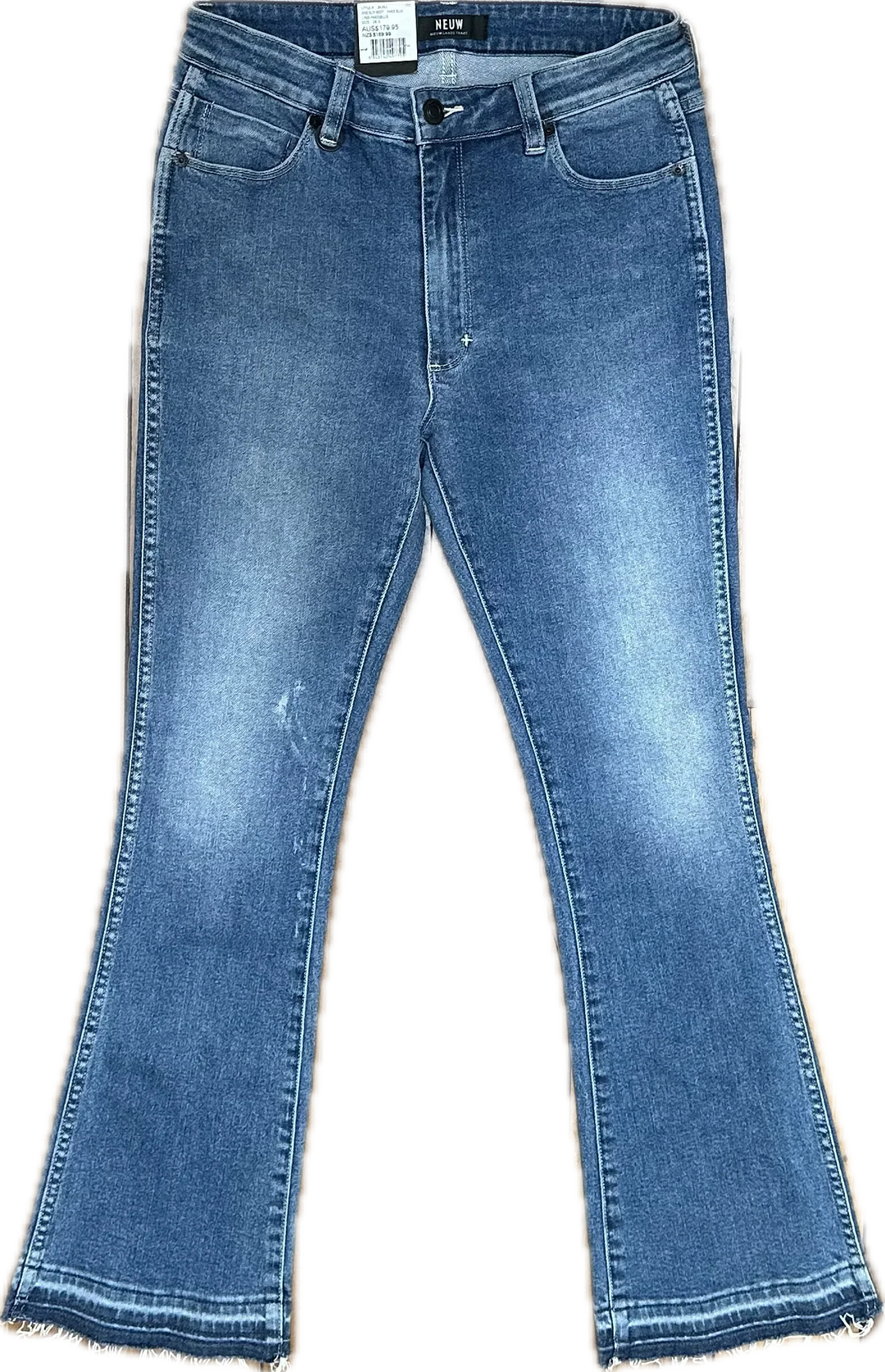 NWT- Ladies NEUW 'Jane Slim Boot' Denim Crop Jeans - Size 28