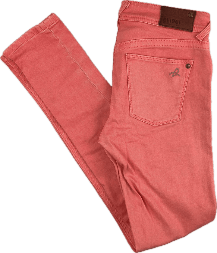 DL1961 'Amanda' Stretch Coral Skinny Jeans -Size 26 - Jean Pool