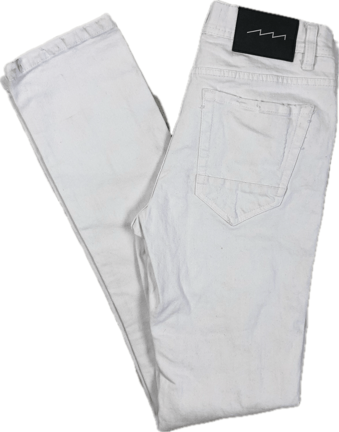 Bandit Jean White Ripped Skinny Jeans -Size 26 - Jean Pool