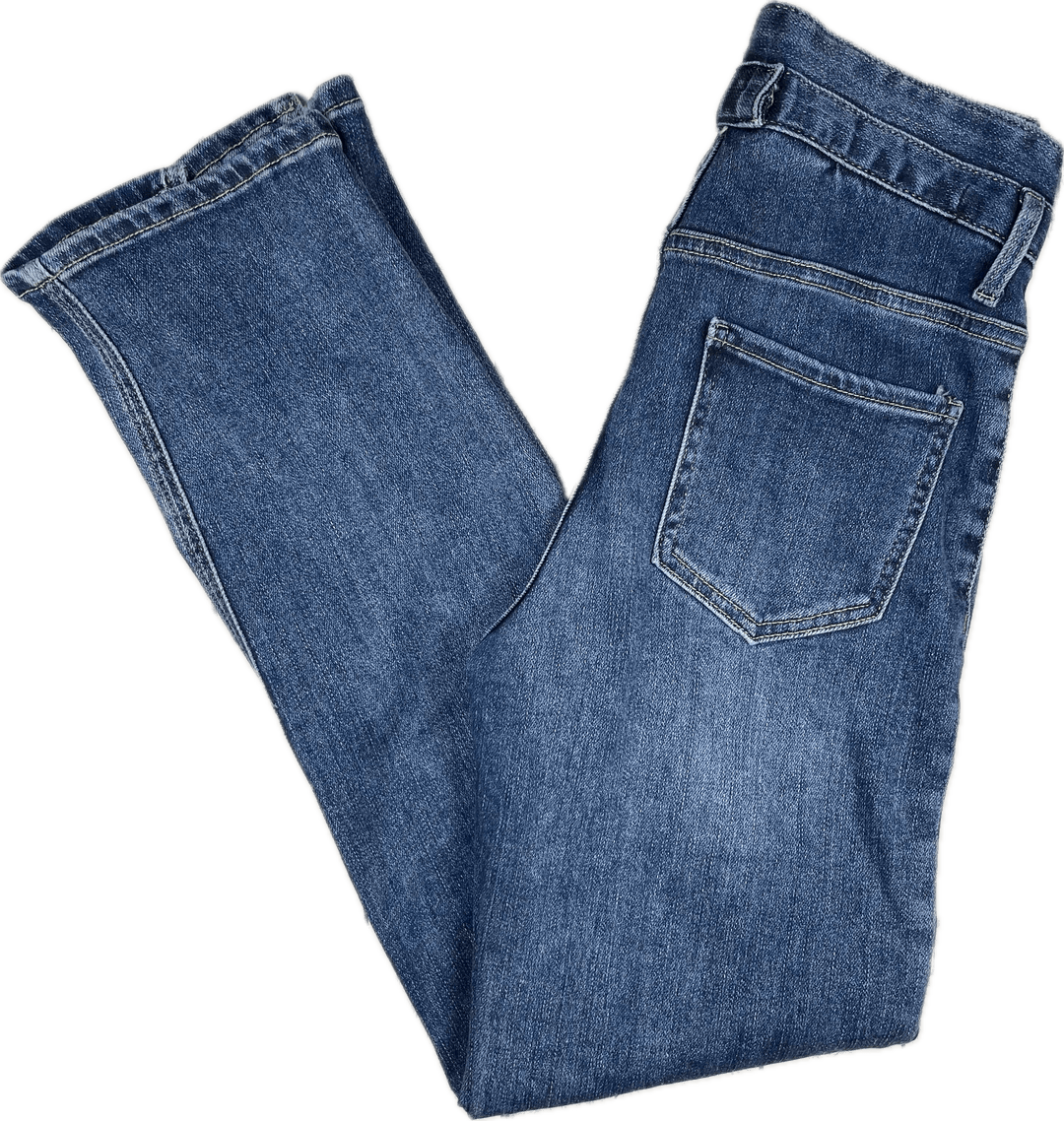 X2 Live Women's Korean Denim High Waist Slim Leg Jeans - Size 27 - Jean Pool