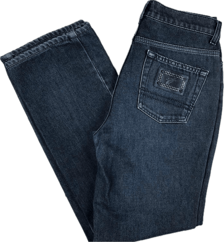 Trussardi Jeans - Italian Made Slim Straight Jeans -Size 27 or 9AU - Jean Pool