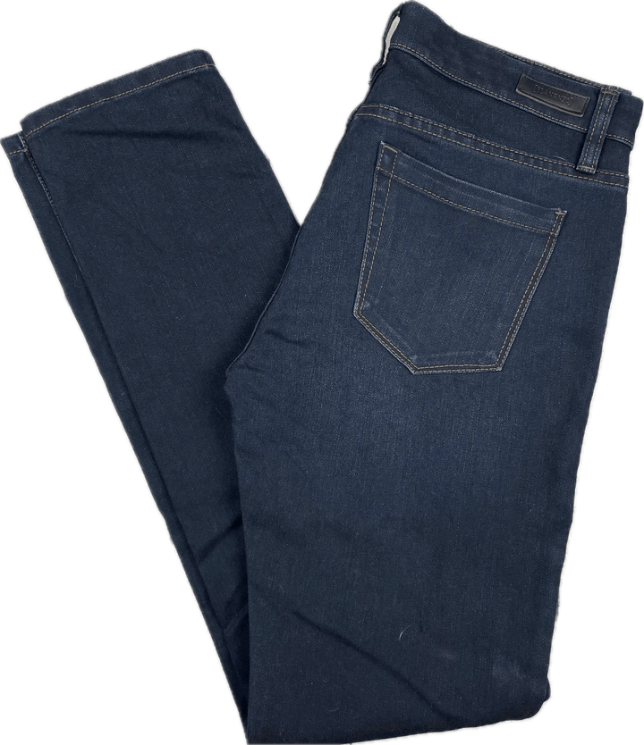 BLANK NYC Dark Wash Mid Rise Skinny Jeans - Size 27 - Jean Pool