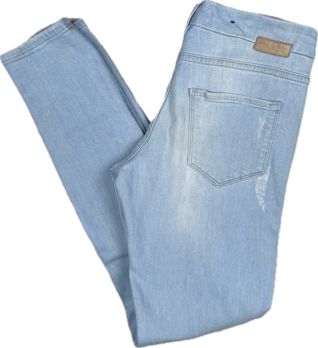Maison Scotch 'La Parisienne' Distressed Denim Skinny Jeans - Size 28/32 - Jean Pool