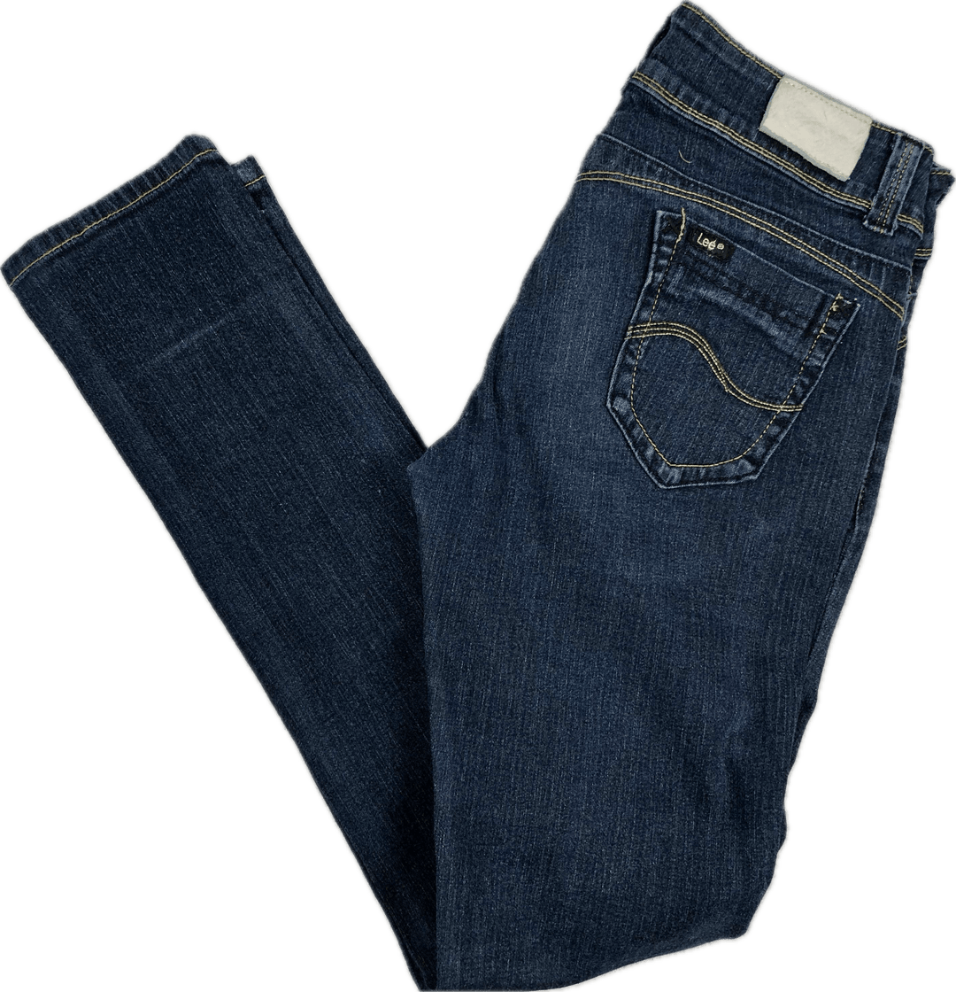 Vintage 90's Lee Low Rise Skinny Ladies Jeans- Suit Size 10 - Jean Pool