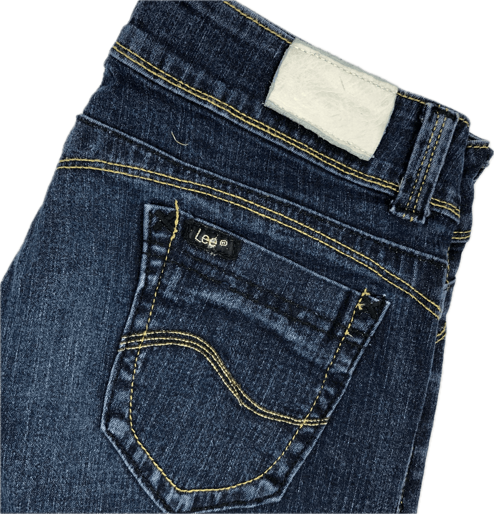 Vintage 90's Lee Low Rise Skinny Ladies Jeans- Suit Size 10 - Jean Pool