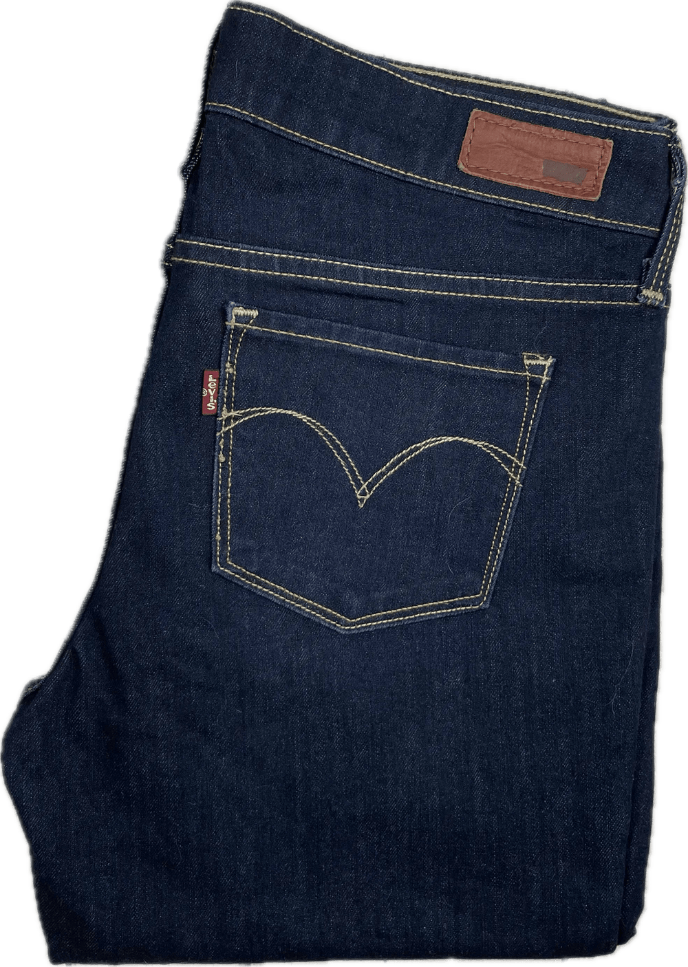 Levis Slight Curve Modern Rise Straight Jeans -Size 28 (10AU) - Jean Pool