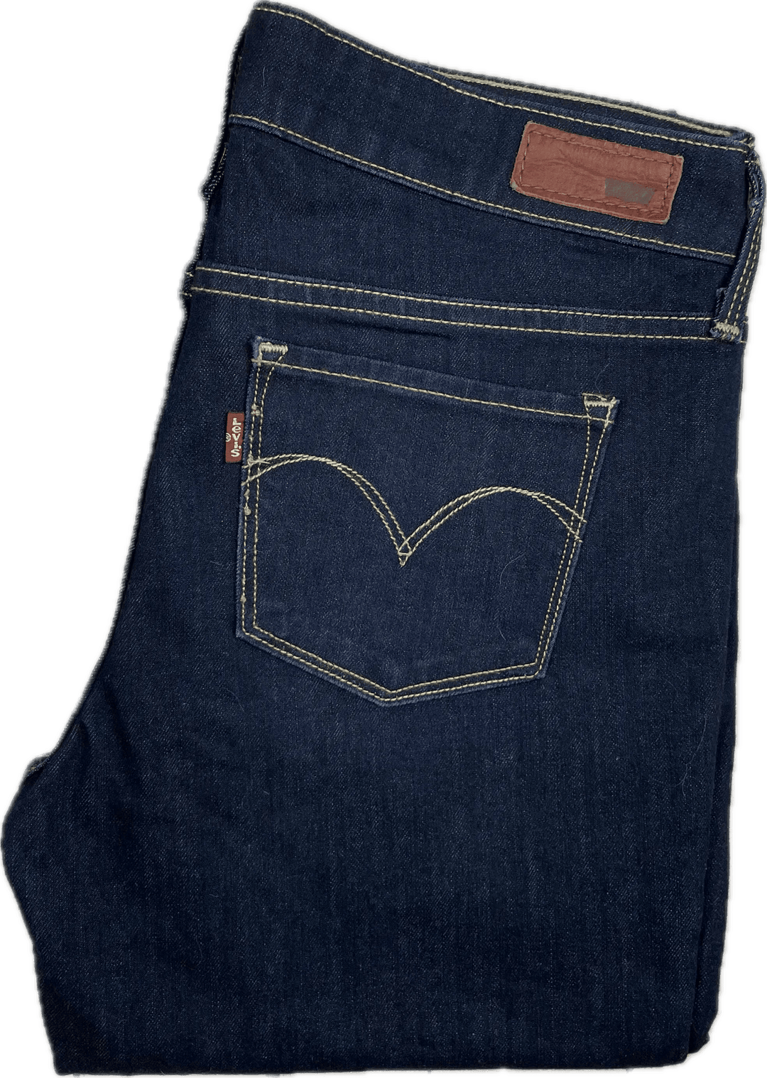 Levis Slight Curve Modern Rise Straight Jeans Size 28 10AU Jean Pool