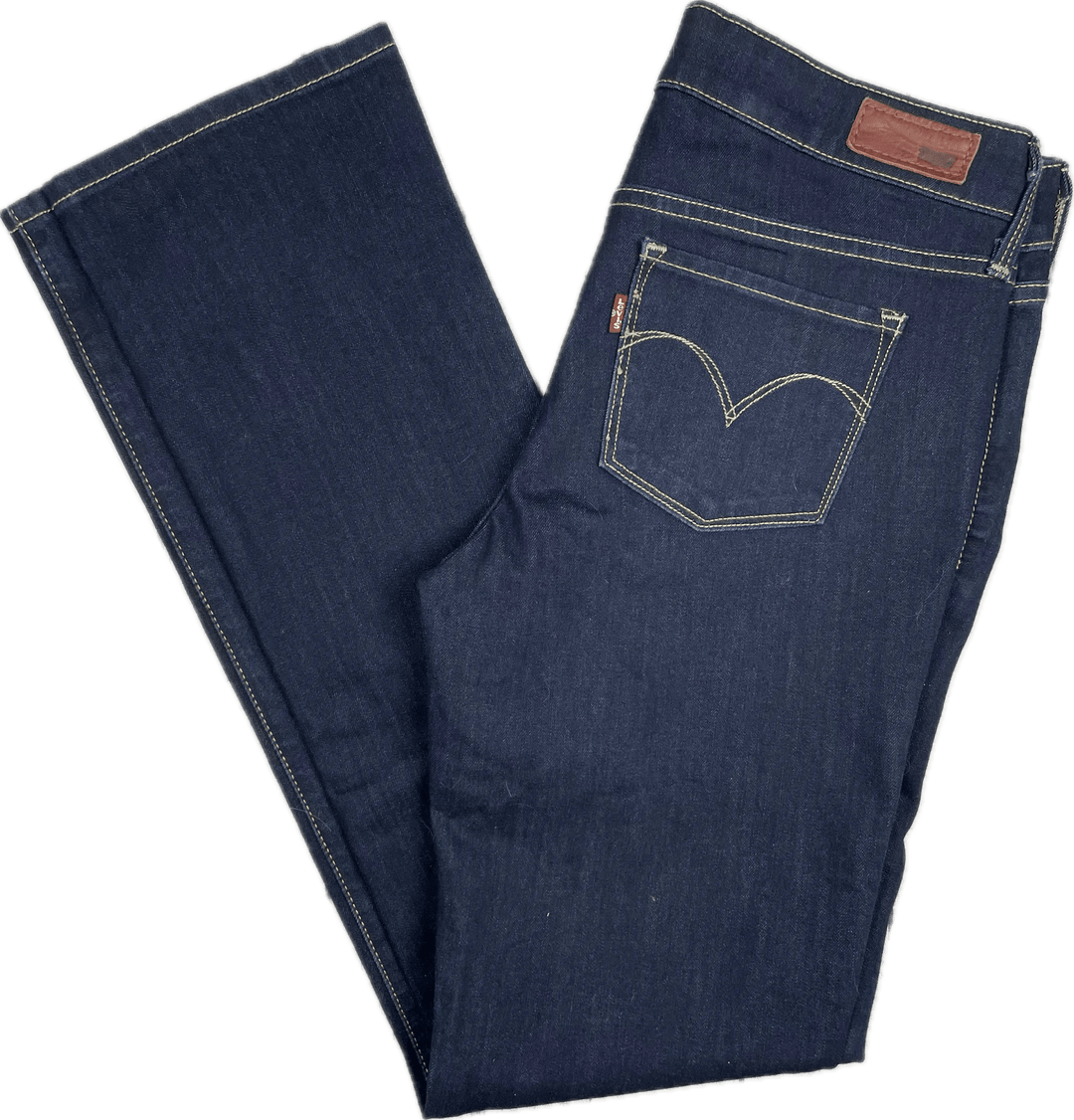 Levis Slight Curve Modern Rise Straight Jeans -Size 28 (10AU) - Jean Pool