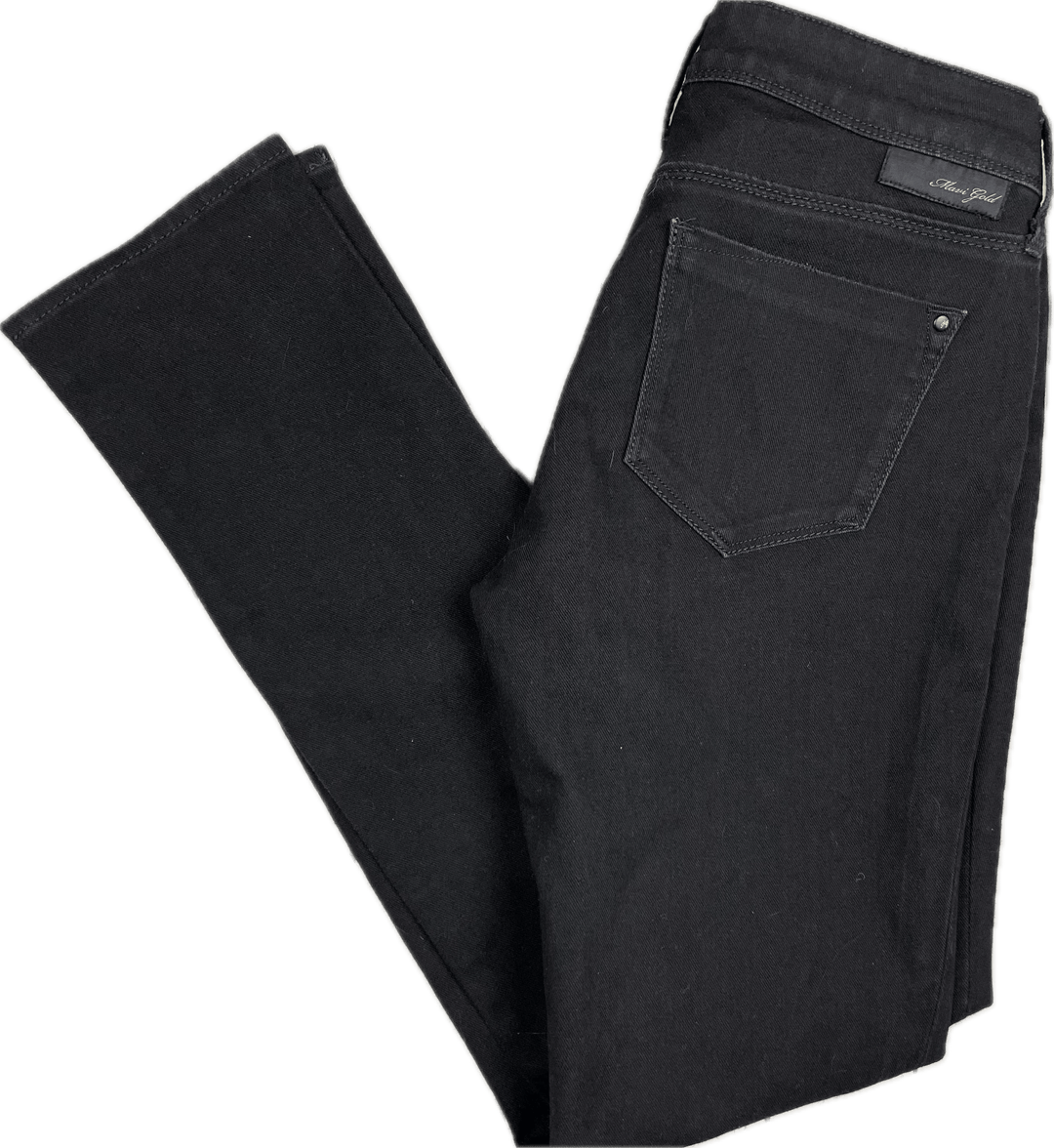 Mavi 'Sophie' Mid Rise Stretch Black Jeans - Size 28/32 - Jean Pool