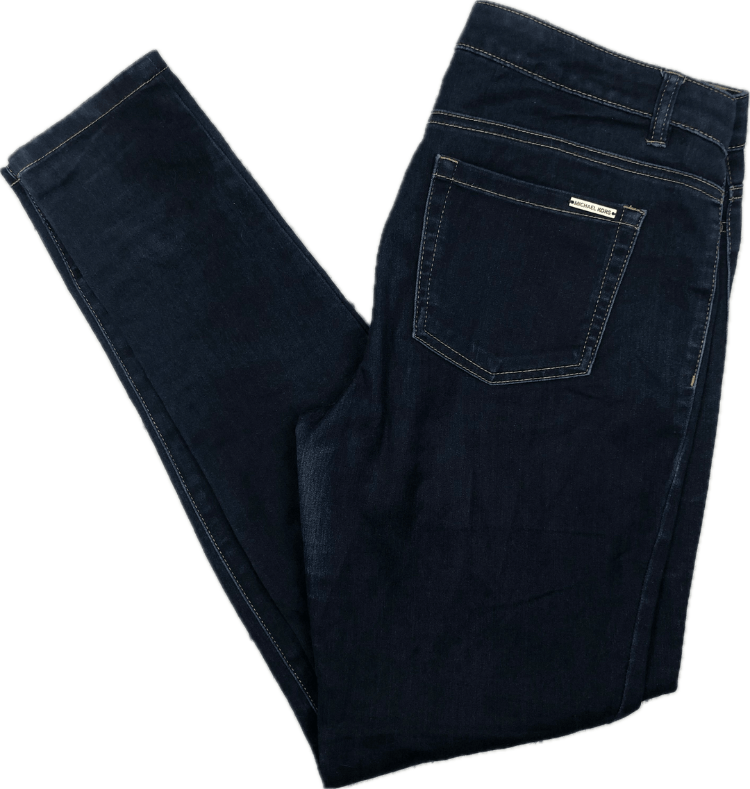 Michael Kors Dark Wash 'Jegging' Skinny Jeans- Size 28 - Jean Pool