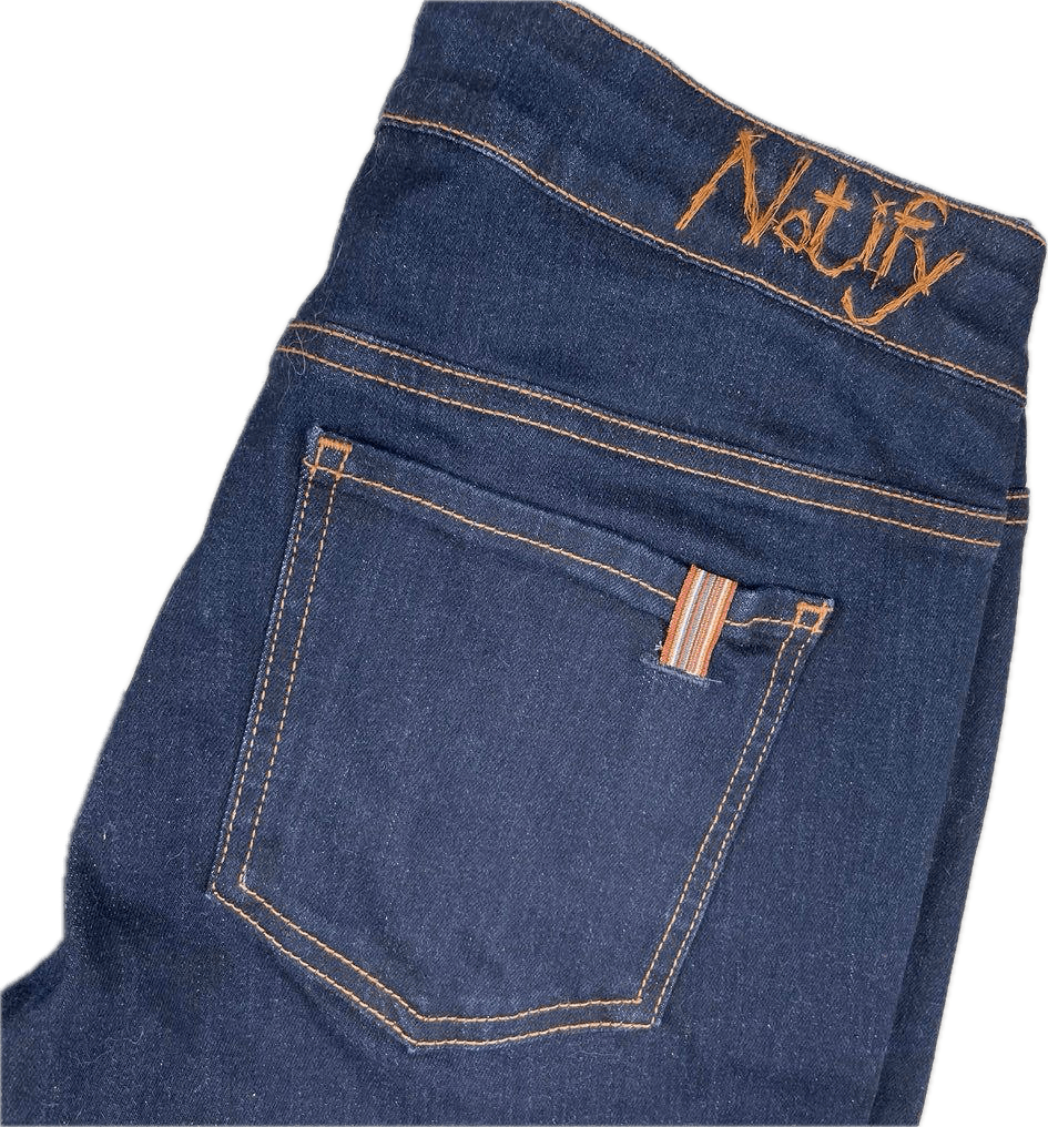 Notify NFY Italian Made ' Bamboo' Jeans - Size 30 - Jean Pool